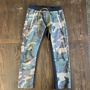 Rhude camo trousers size M